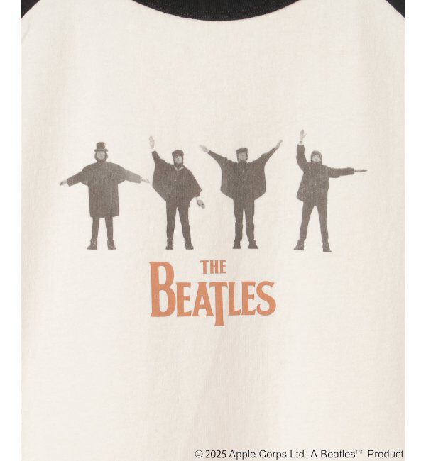 VENCE share style「THE BEATLES ザ ビートルズ HELPラグランTシャツ」|Tシャツ・カットソー|
