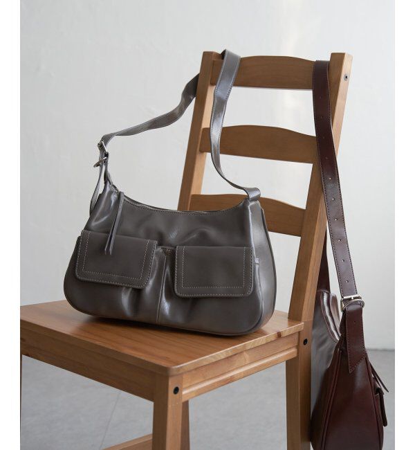 VENCE share style「レッグショルダーバッグ」|その他|グレー