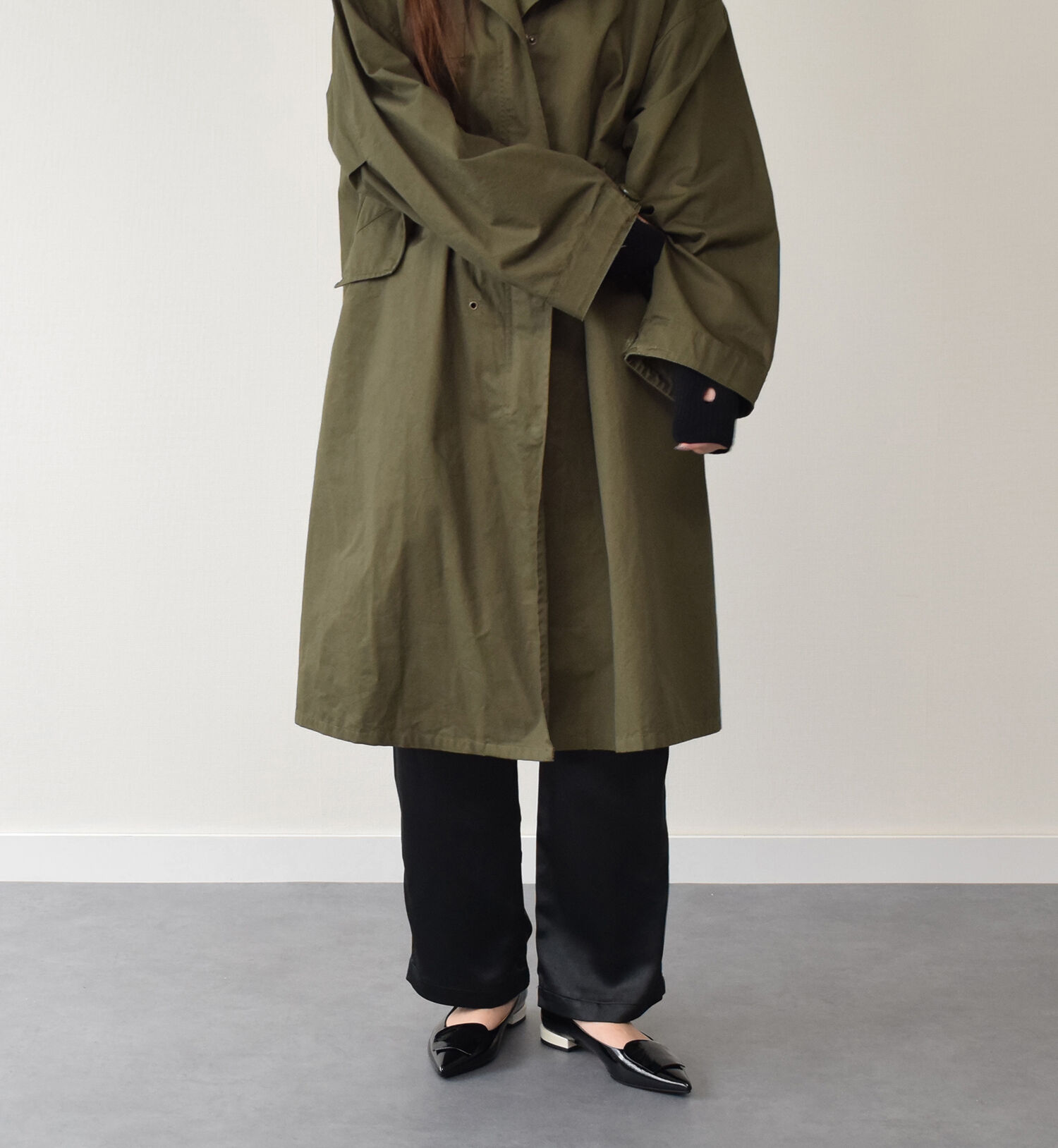 FABIO RUSCONI 「【FABIO RUSCONI】ローヒールポインテッドトウパンプス」|パンプス|