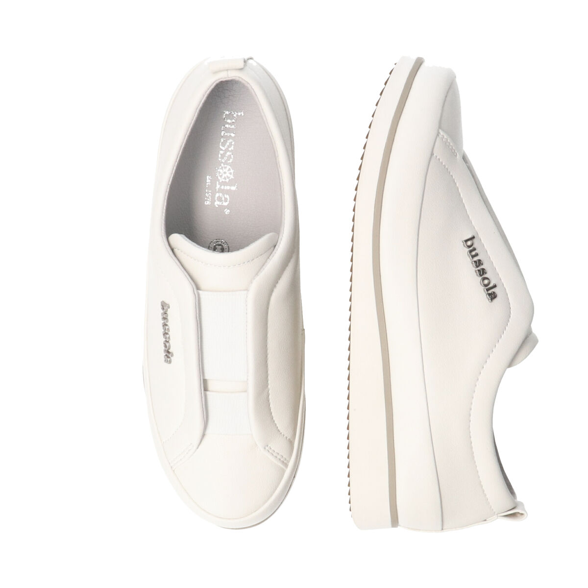 IMPORT SELECT「【bussola】撥水フラットスリッポンスニーカー」|スニーカー|