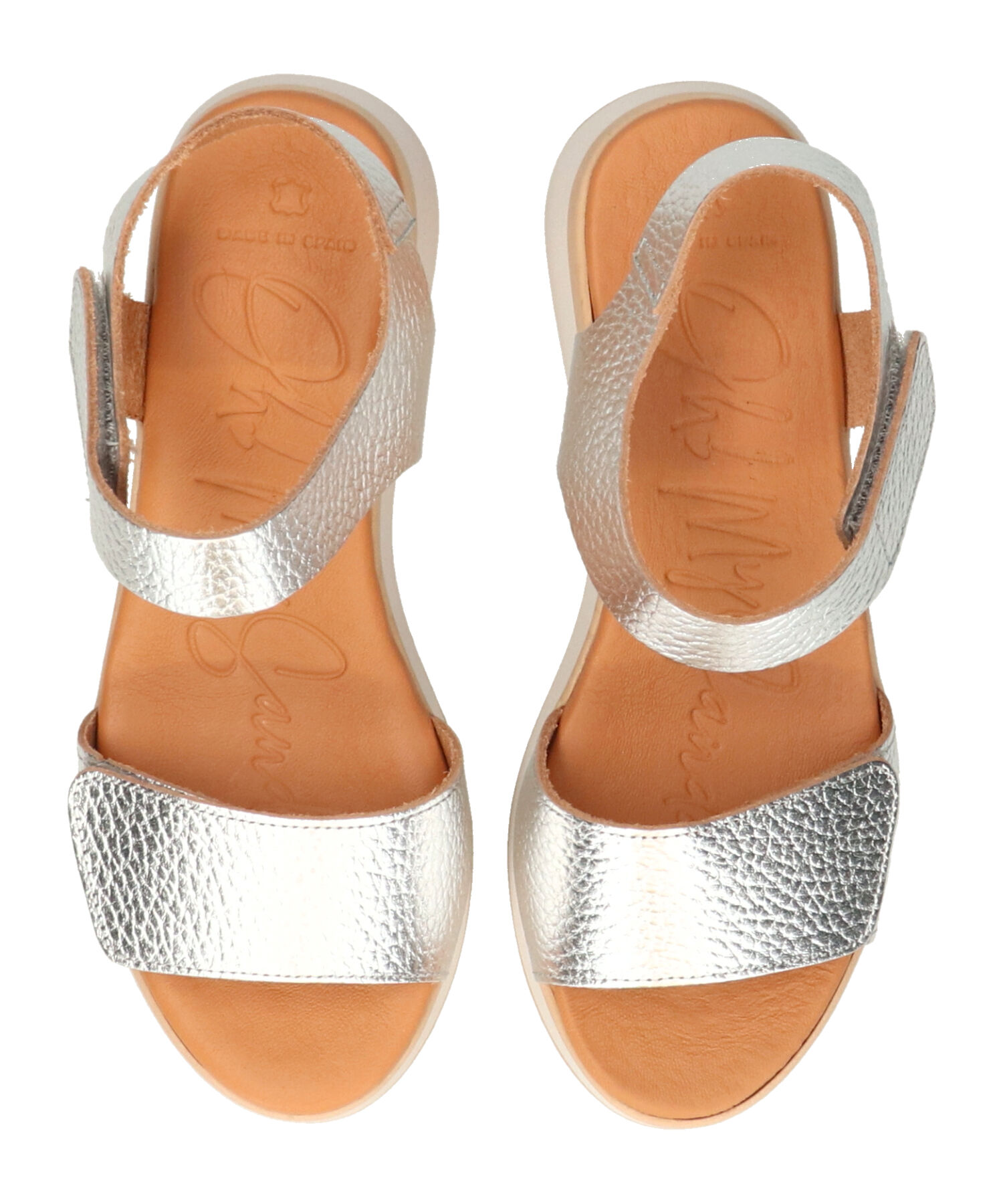 IMPORT SELECT「【Oh my Sandals】ベルクロローヒールサンダル(E52500)」|サンダル|