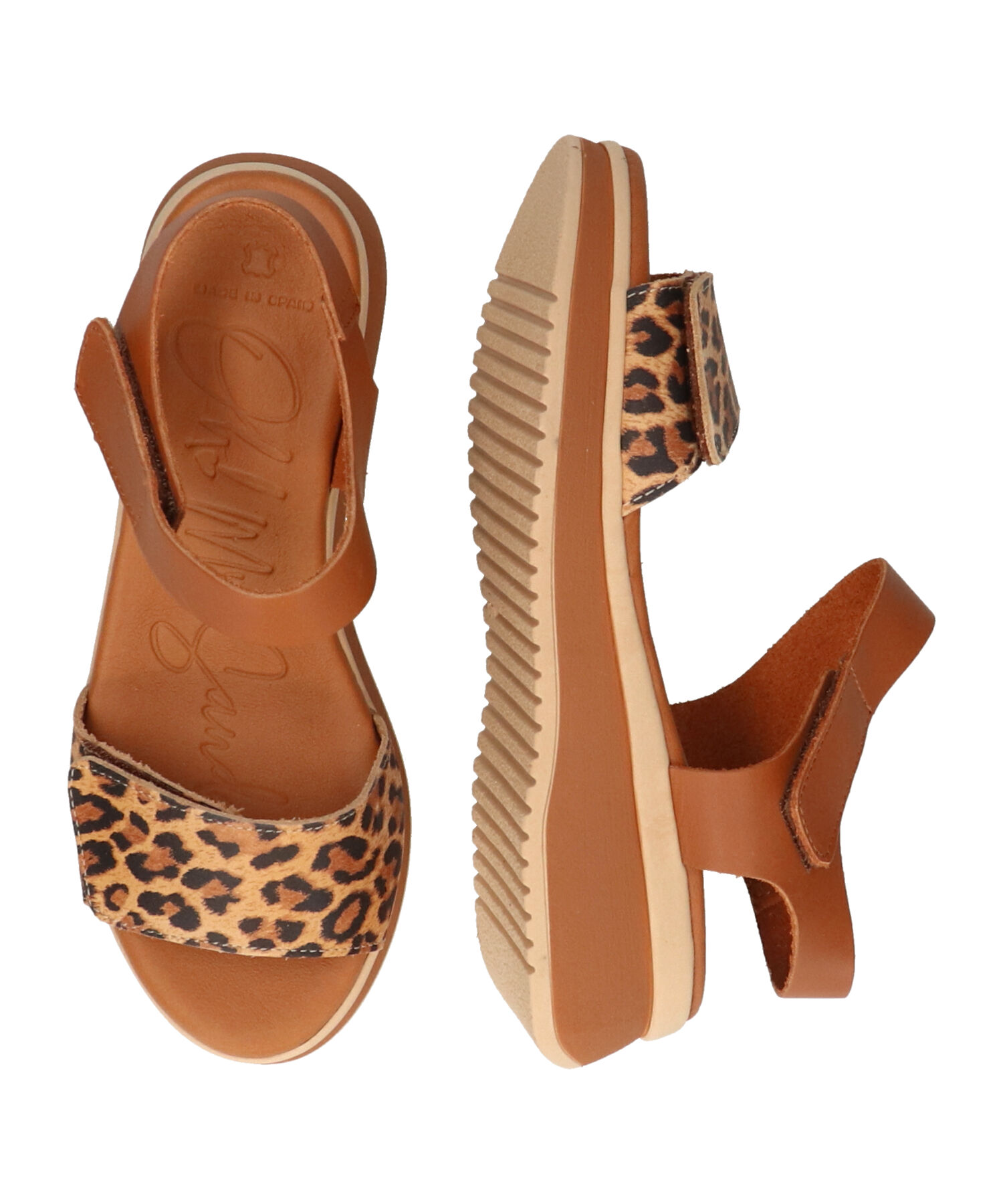 IMPORT SELECT「【Oh my Sandals】ベルクロローヒールサンダル(E52500)」|サンダル|