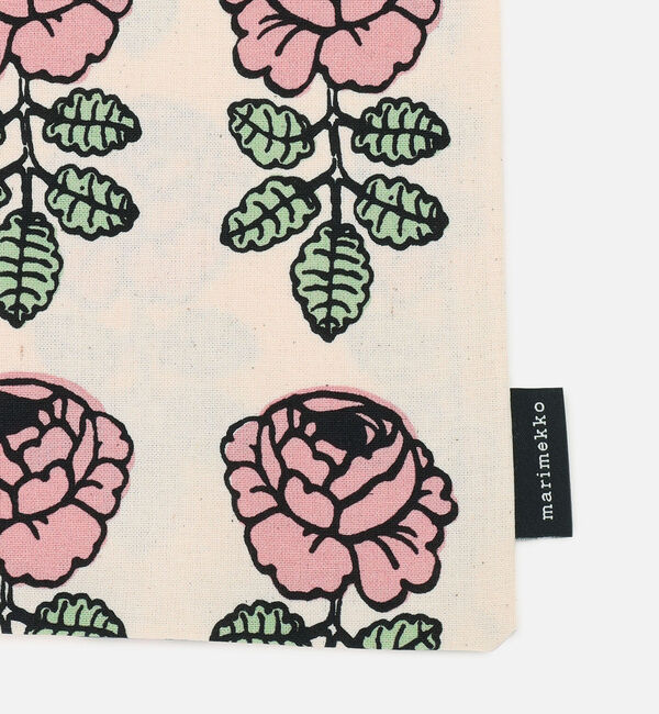 Marimekko「【日本限定】Vihkiruusu ファブリックバッグ」|トートバッグ|