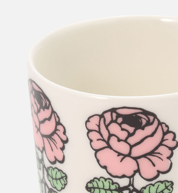 Marimekko「【日本限定】Vihkiruusu コーヒーカップセット（ハンドルなし） 200ml」|その他|