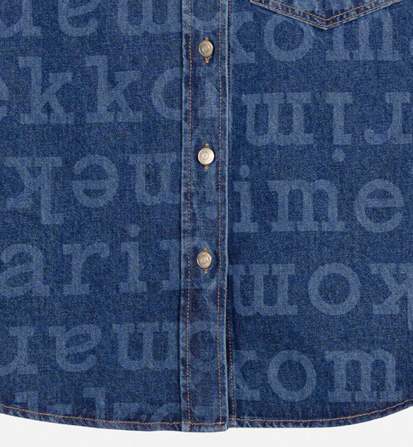 Marimekko「Maridenim Vaihe Logo シャツ」|シャツ・ブラウス|