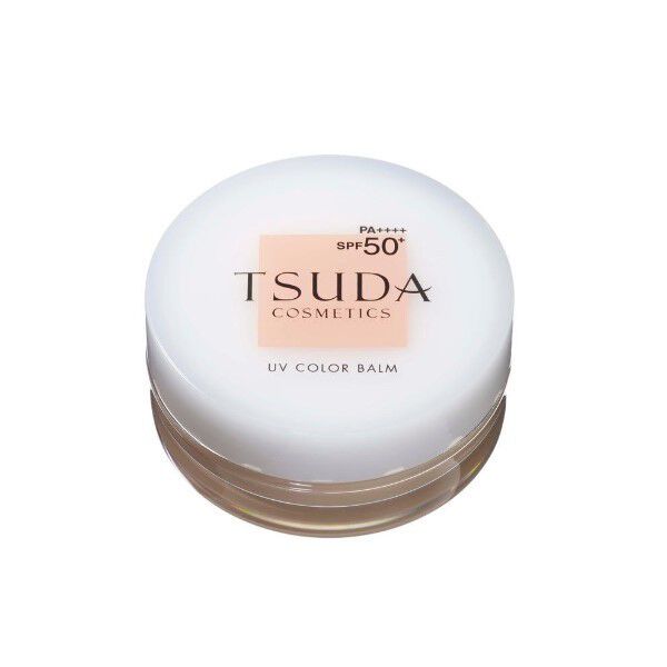  「TSUDA COSMETICS UVカラーバーム ベージュオークル 本体/無香料 (18g)」|ＵＶケア|