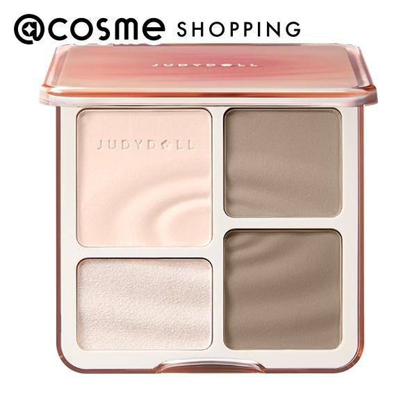  「JUDYDOLL メリハリマスターパレット #01N クールトーン (9g)」|フェイスパウダー|その他