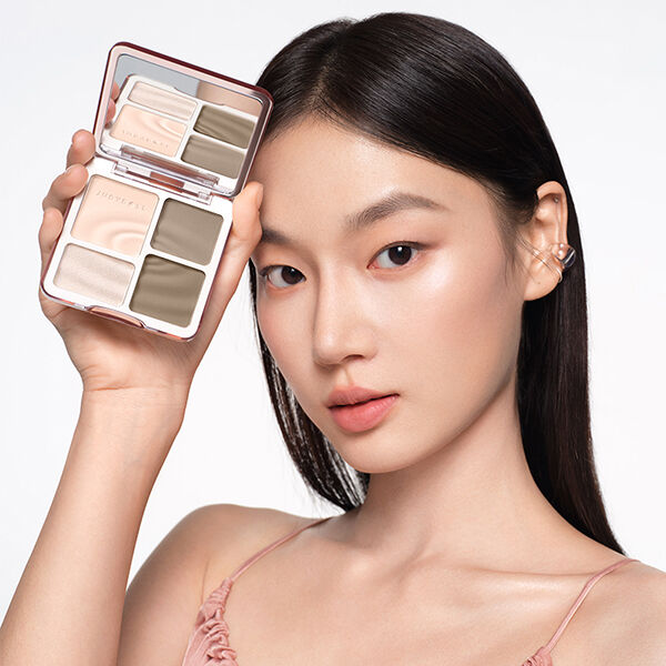  「JUDYDOLL メリハリマスターパレット #01N クールトーン (9g)」|フェイスパウダー|