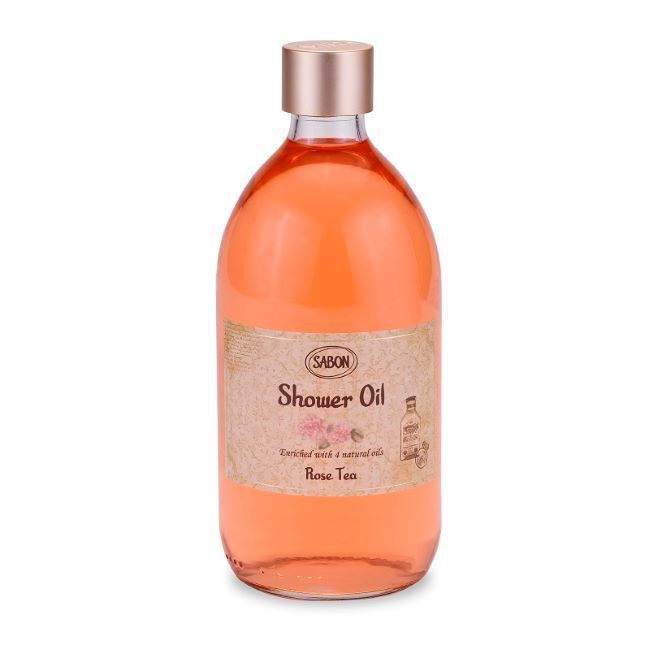 SABON「ｼｬﾜｰｵｲﾙ　500mL」|ボディクレンジング|ローズティー
