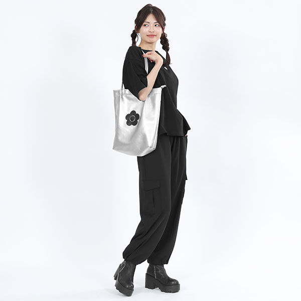 MARY QUANT「デイジーパッチソフト トート」|トートバッグ|