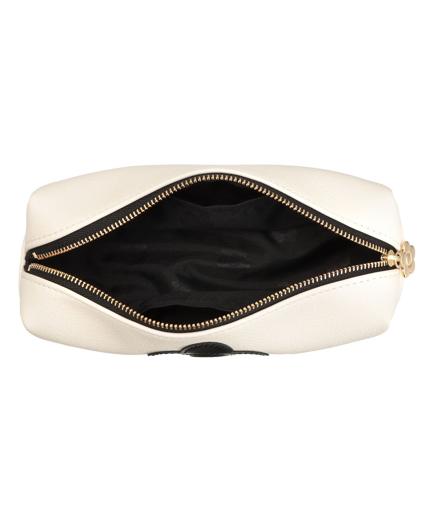 MARY QUANT「エナメルアイコンデイジーパッチ スクエアペンケース」|ポーチ|