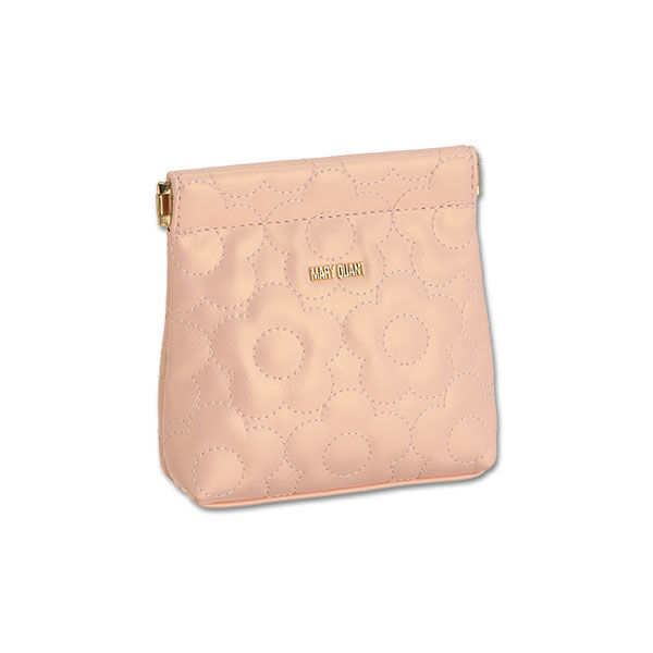 MARY QUANT「キルトフォームデイジー バネクチポーチ」|ポーチ|