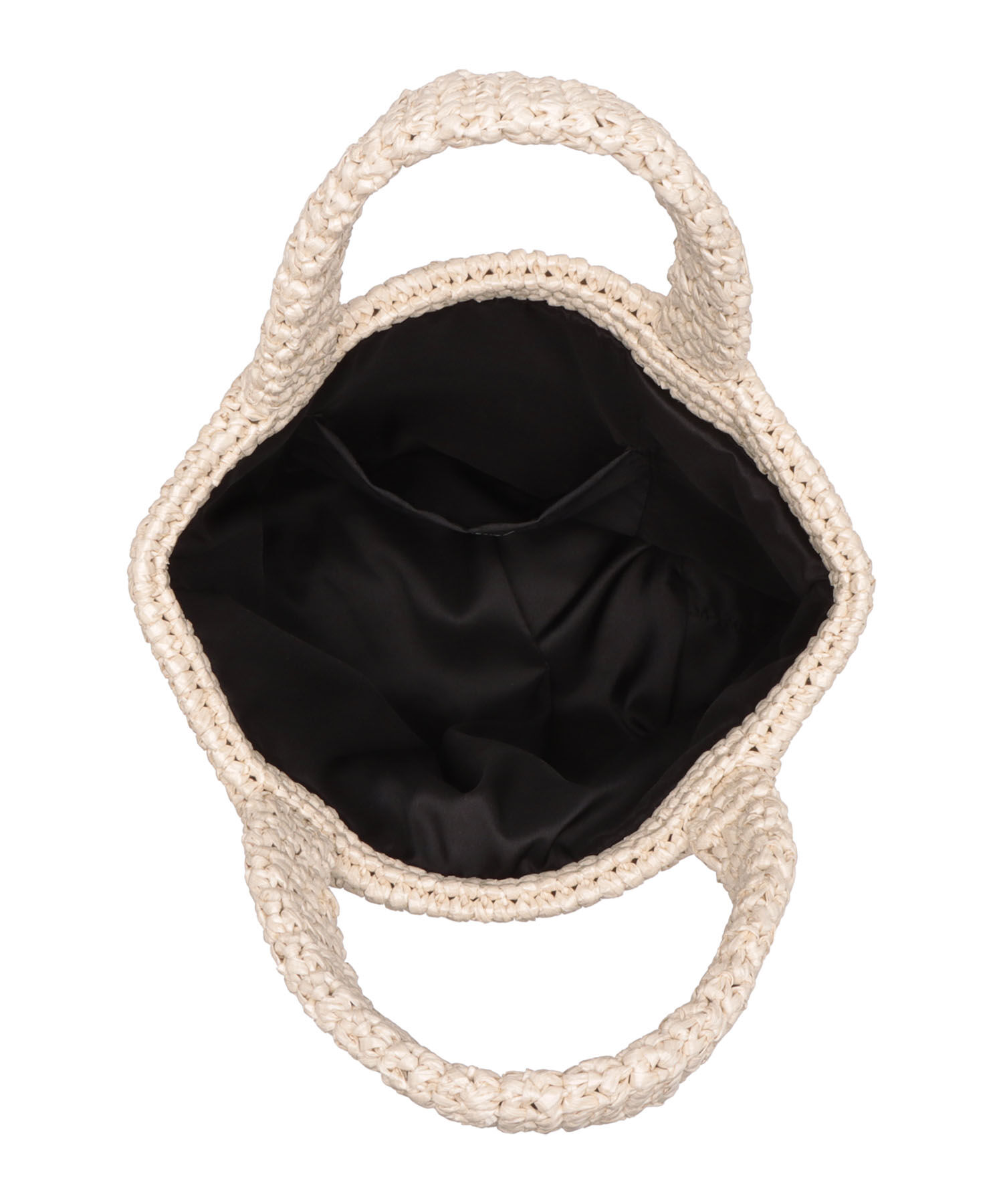 MARY QUANT「クロッシェラフィアライク トート」|トートバッグ|