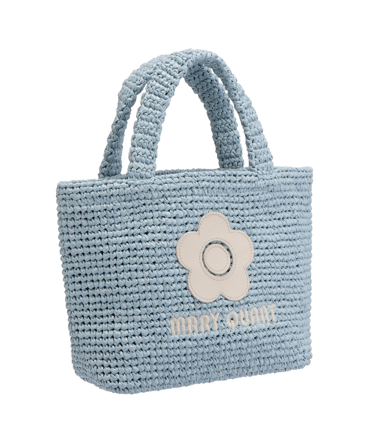 MARY QUANT「クロッシェラフィアライク トート」|トートバッグ|