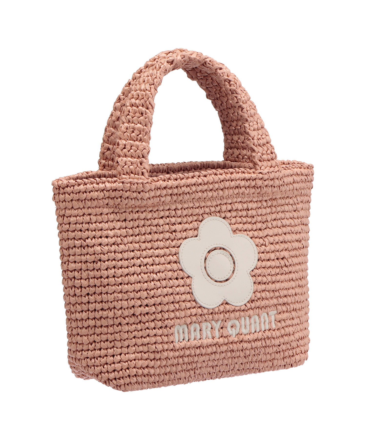 MARY QUANT「クロッシェラフィアライク トート」|トートバッグ|