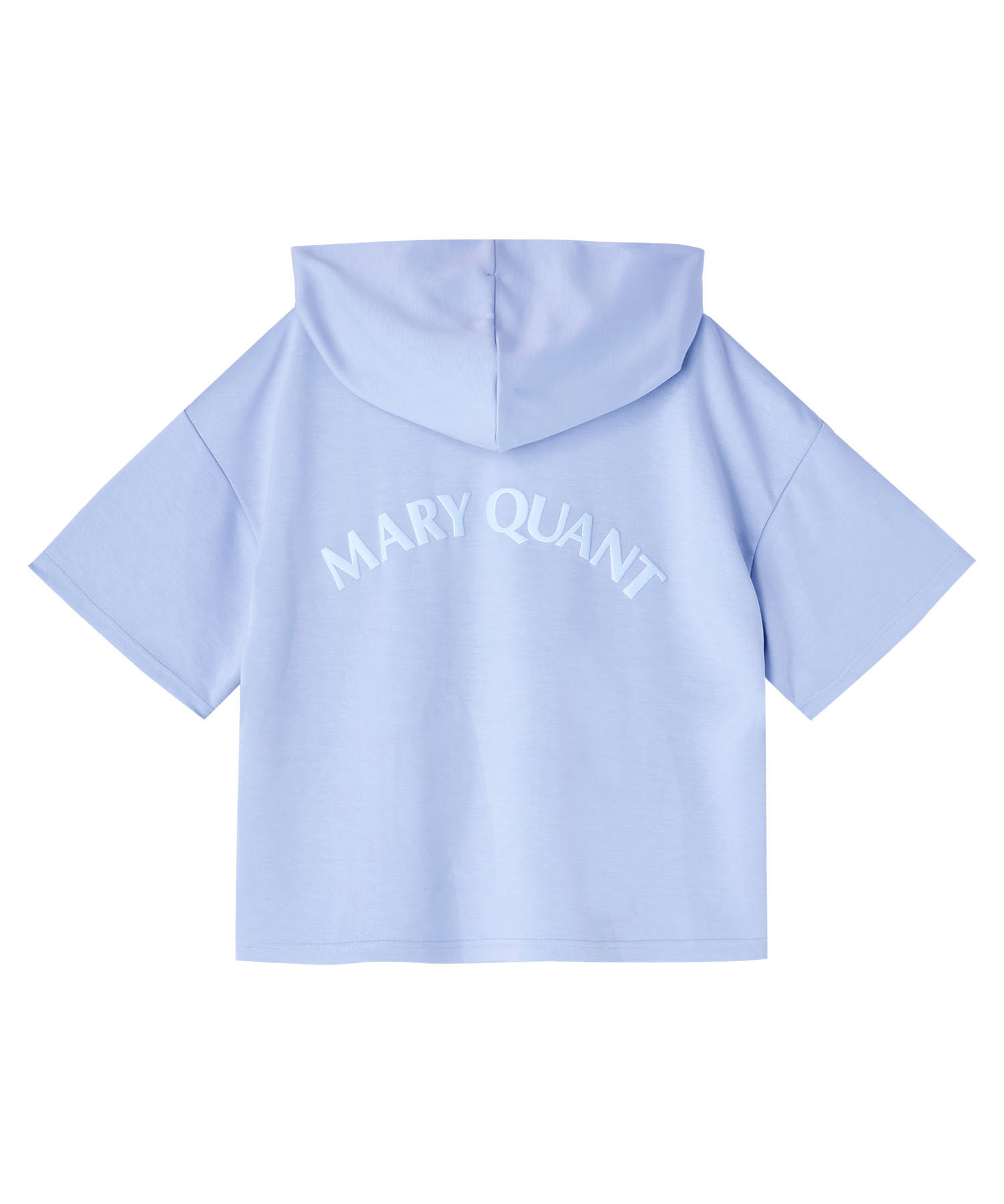 MARY QUANT「バックロゴ半袖 パーカ」|パーカー|