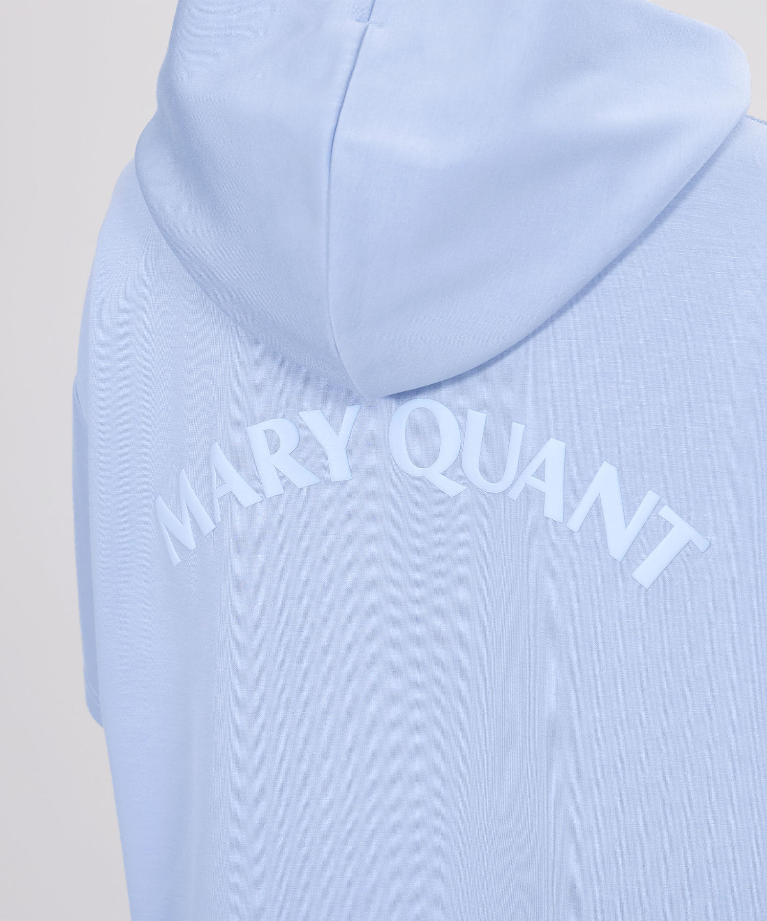 MARY QUANT「バックロゴ半袖 パーカ」|パーカー|