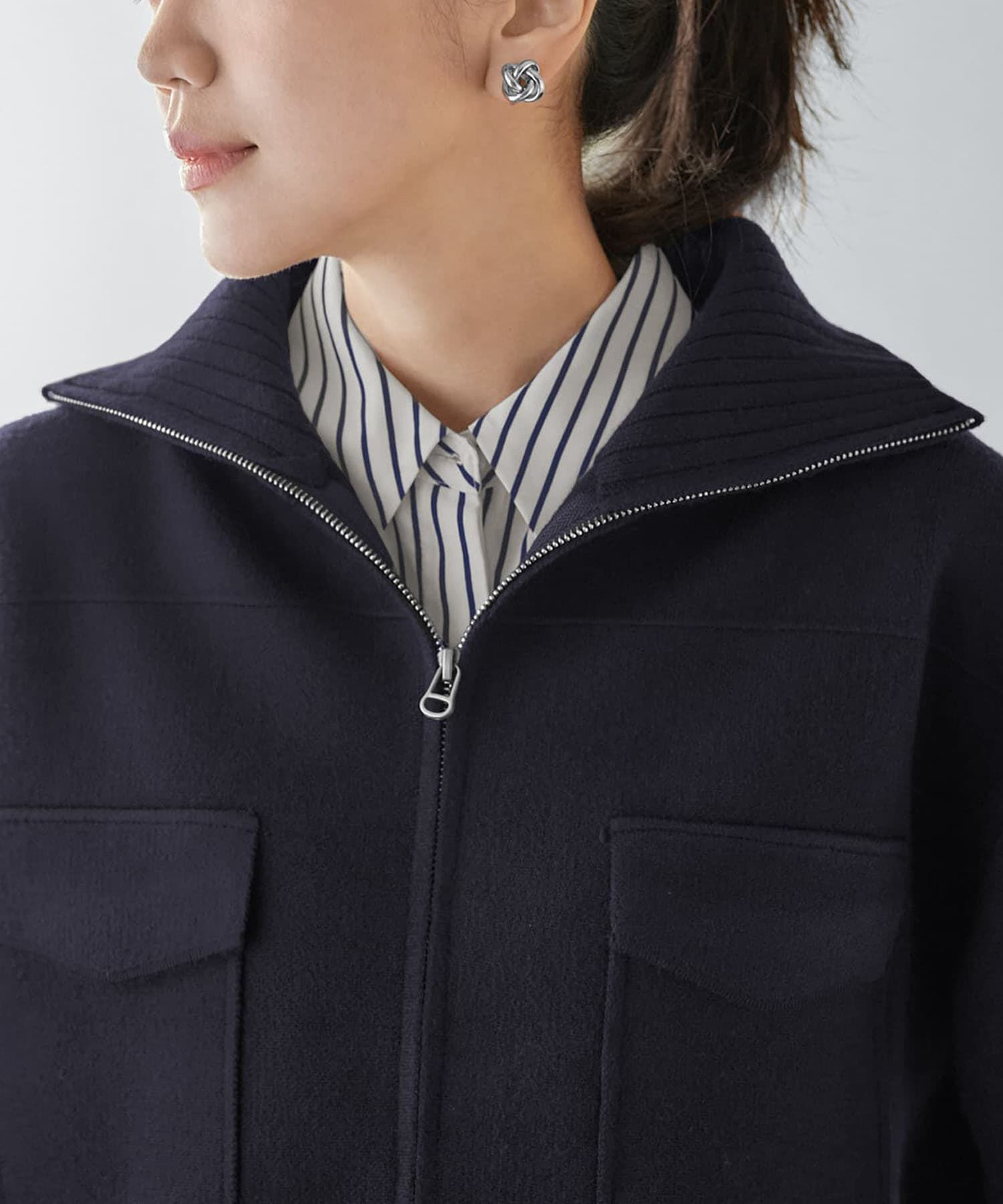 STYLE DELI「圧縮ニットジップジャケット」|その他|