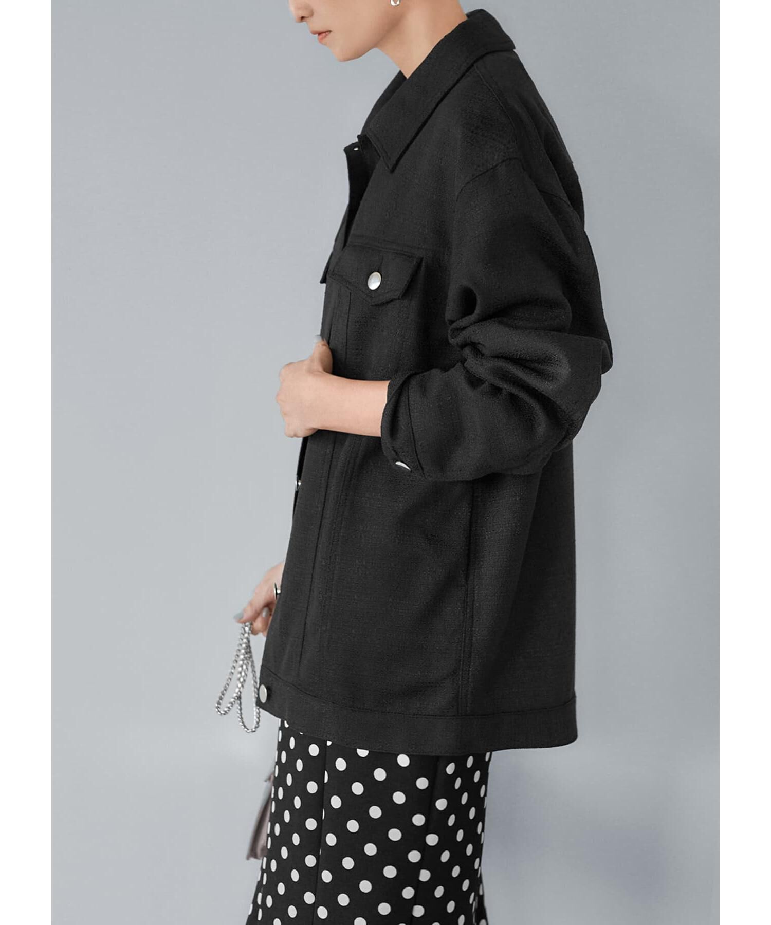 STYLE DELI「【LUXE】ライトツイードGジャン型ジャケット」|その他|