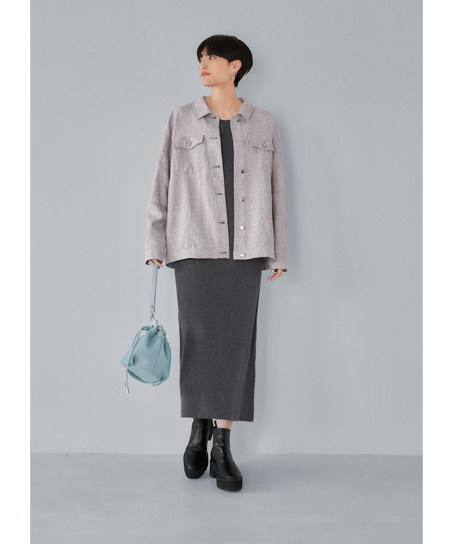 STYLE DELI「【LUXE】ライトツイードGジャン型ジャケット」|その他|