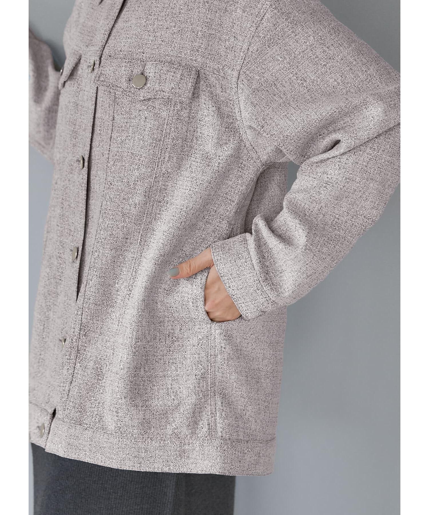 STYLE DELI「【LUXE】ライトツイードGジャン型ジャケット」|その他|