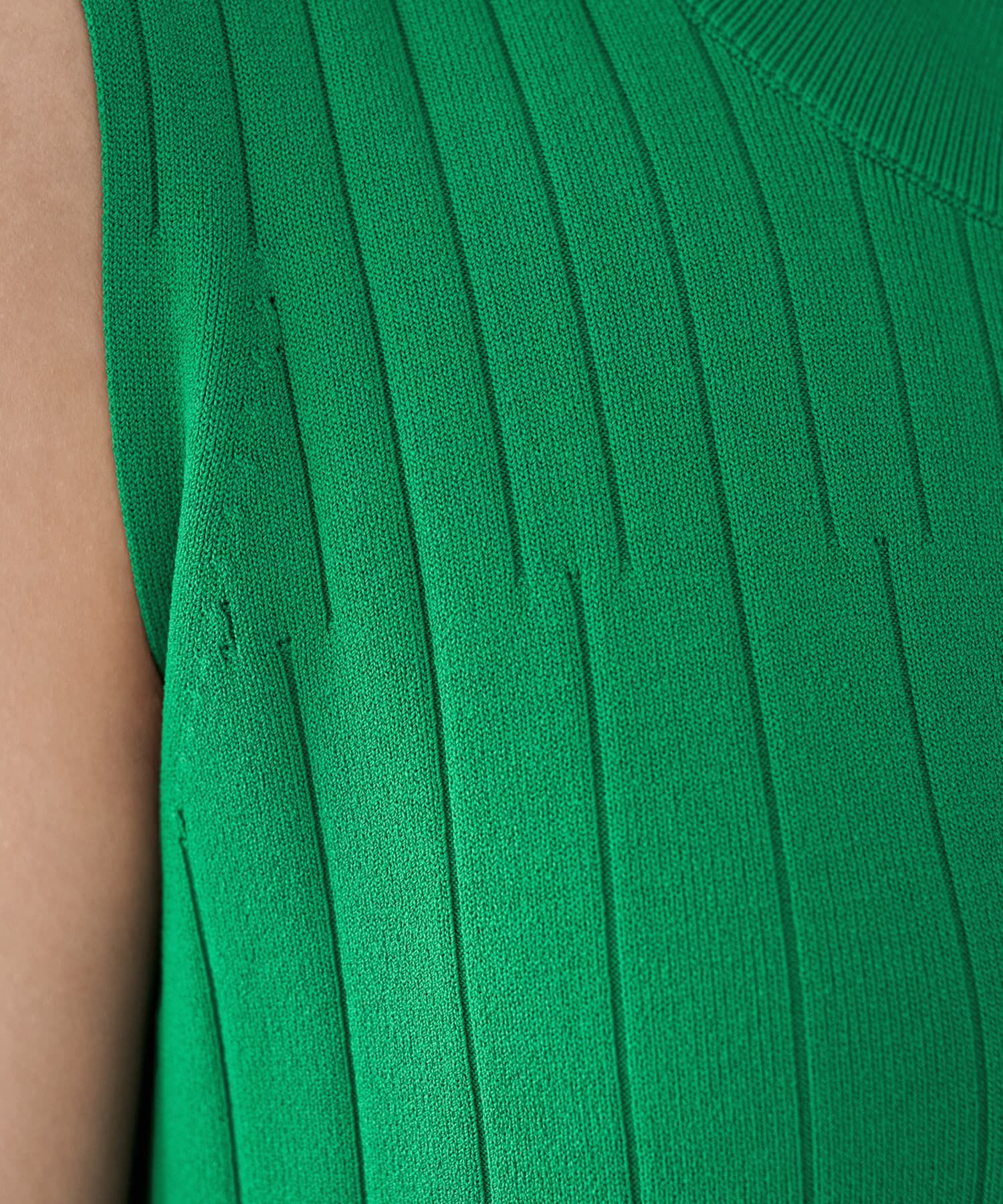 STYLE DELI「【LUXE】パネル編みフレアワンピース」|ワンピース|