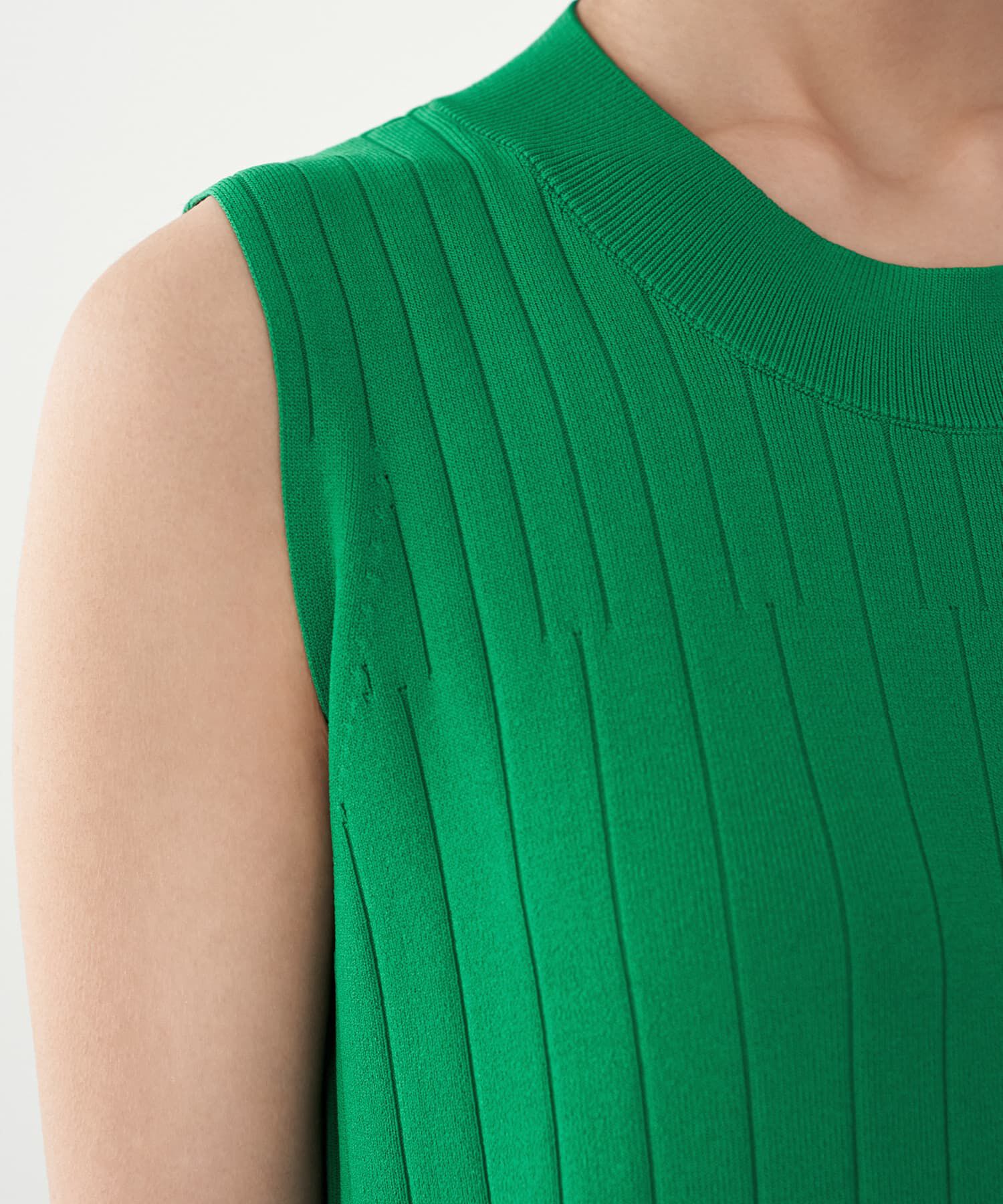 STYLE DELI「【LUXE】パネル編みフレアワンピース」|ワンピース|