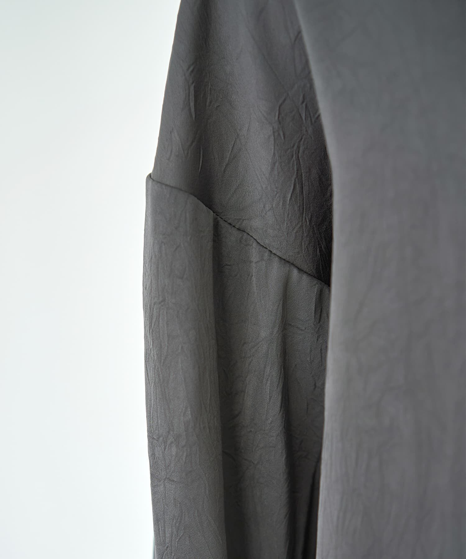 STYLE DELI「【LUXE】シボ入りとろみサテンシャツB」|シャツ・ブラウス|