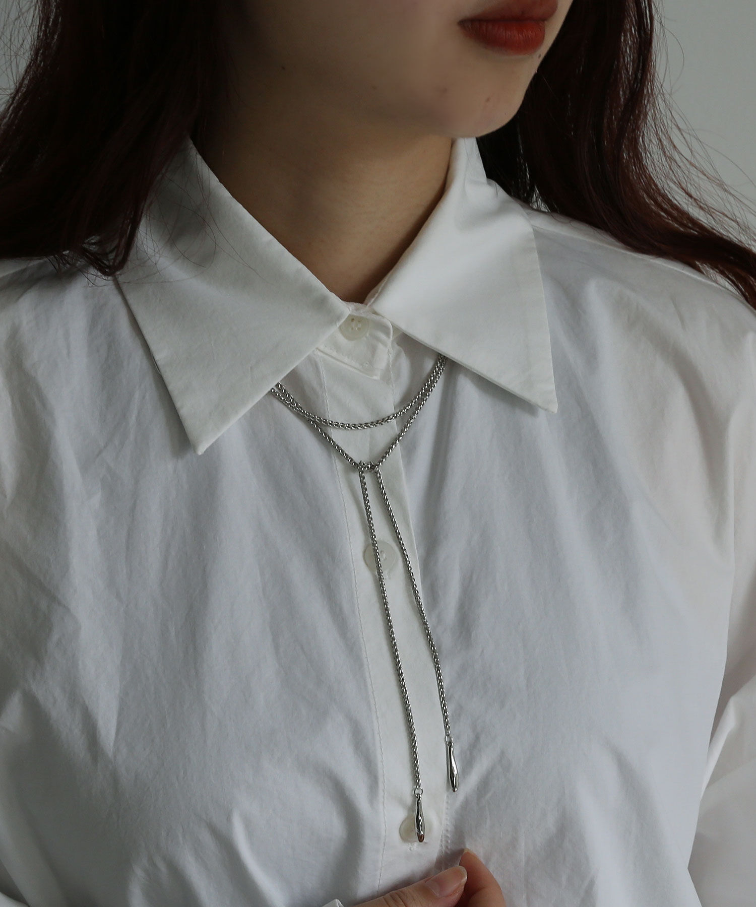 colleca la「ロープチェーンラリエット/ロングネックレス」|ネックレス|