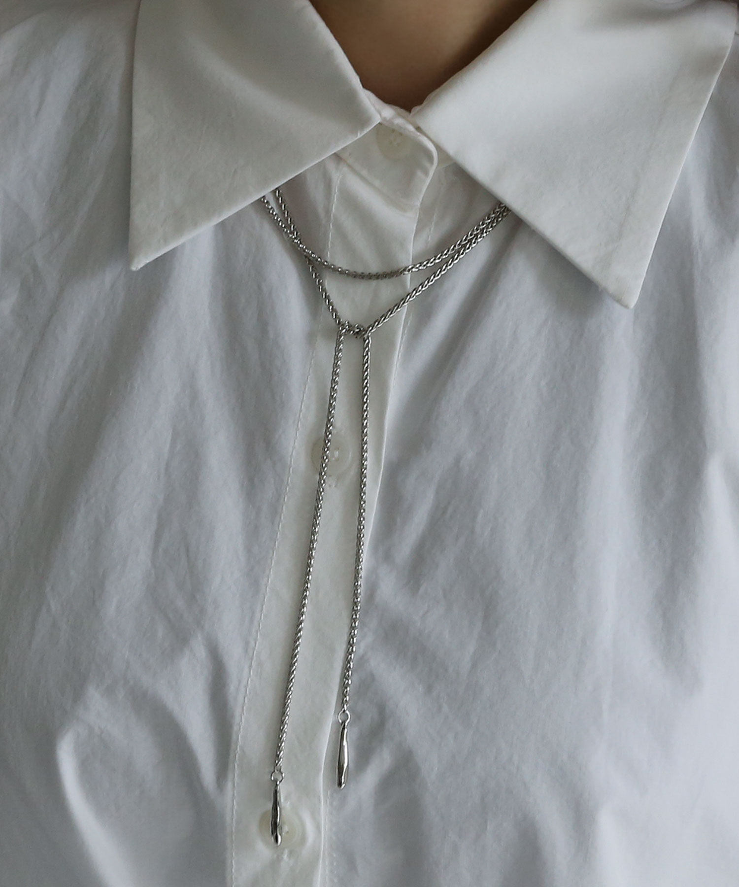 colleca la「ロープチェーンラリエット/ロングネックレス」|ネックレス|