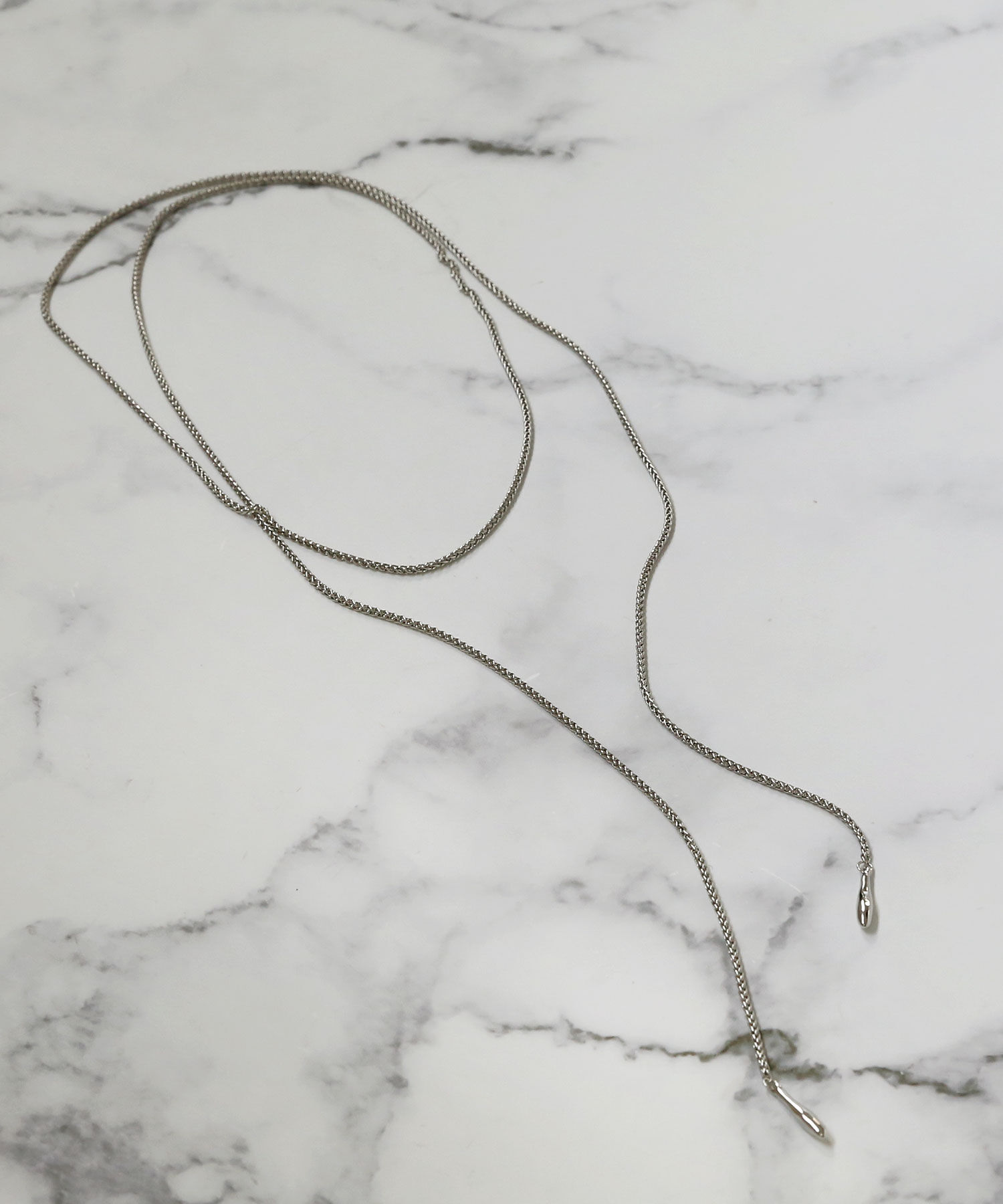 colleca la「ロープチェーンラリエット/ロングネックレス」|ネックレス|