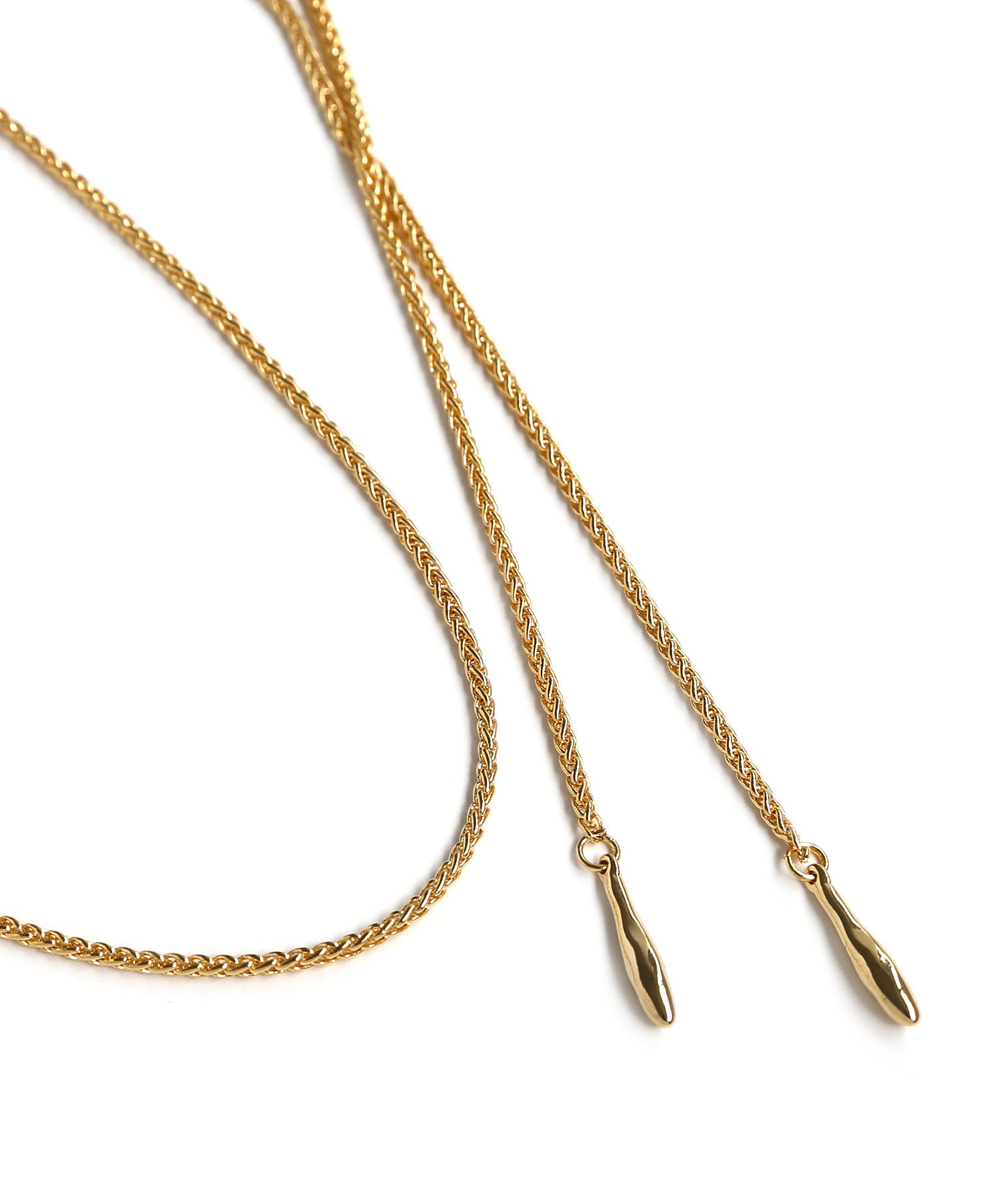 colleca la「ロープチェーンラリエット/ロングネックレス」|ネックレス|