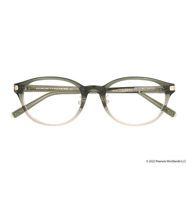  「ボストン型 めがね｜Zoff PEANUTS COLLECTION」|メガネ|