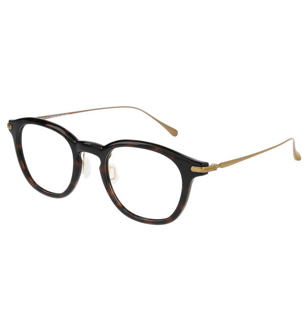  「ウェリントン型 メガネ｜軽くて壊れにくい Zoff FASHION 度付きメガネ レンズ交換券付き」|メガネ|ブラウン