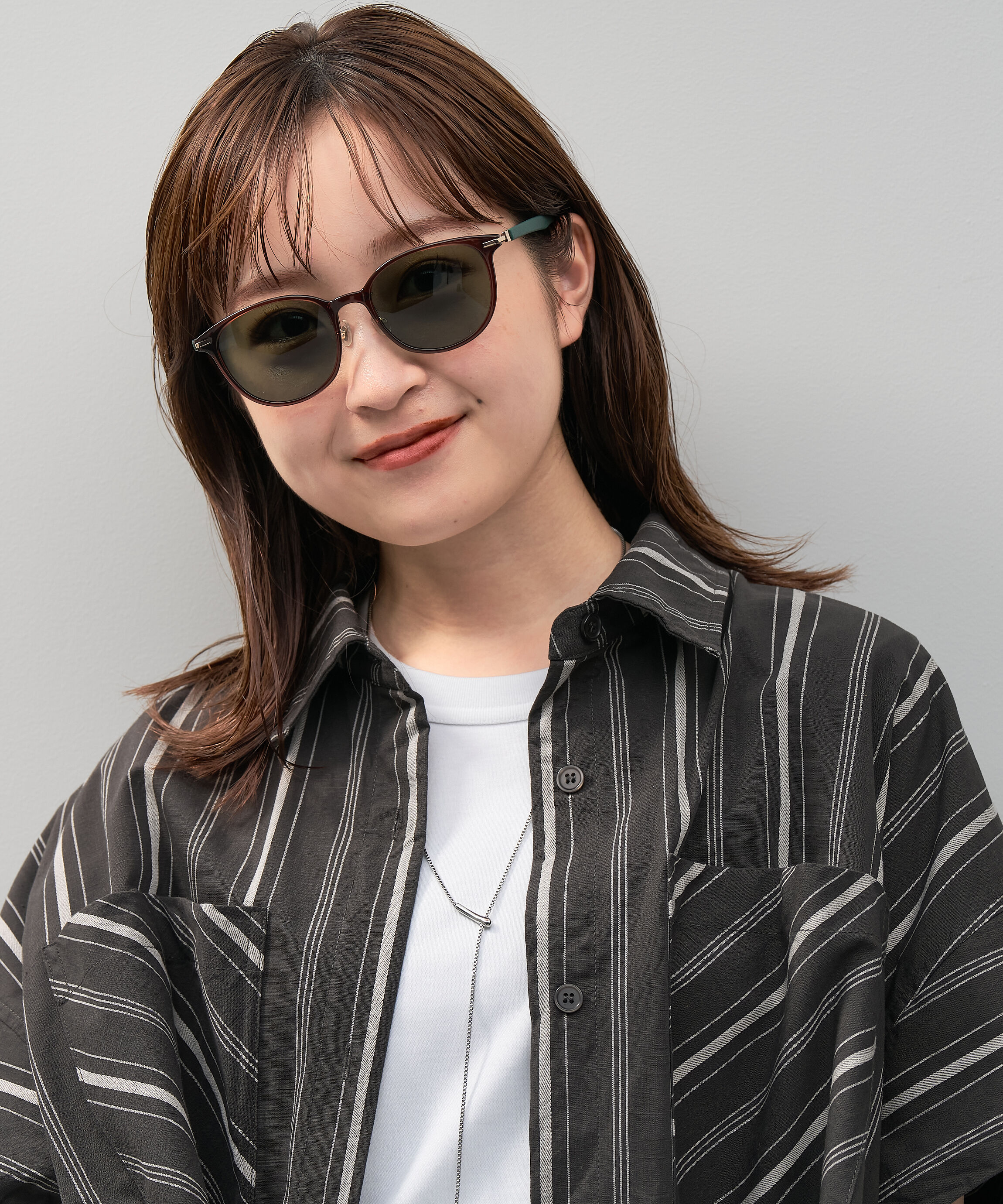  「SUNCUTGlasses/UV100%CUT ボストン型 サングラス | カラーレンズ｜紫外線対策 UVカット」|サングラス|