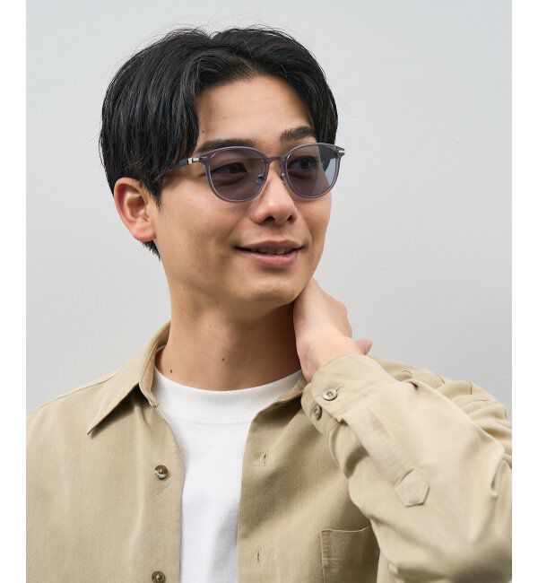  「SUNCUTGlasses/UV100%CUT ボストン型 サングラス | カラーレンズ｜紫外線対策 UVカット」|サングラス|