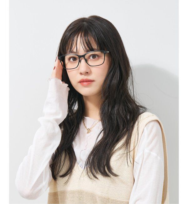  「Zoff|UNITED ARROWS|ウェリントン型 メガネ｜ユナイテッドアローズ  ビジネス 軽量 レンズ交換券付」|メガネ|