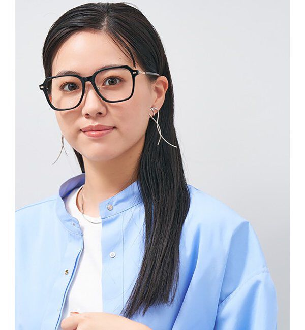  「ウェリントン型 メガネ TRAD TREND STYLE ビッグシェイプ 大きめメガネ  レンズ交換券付」|メガネ|