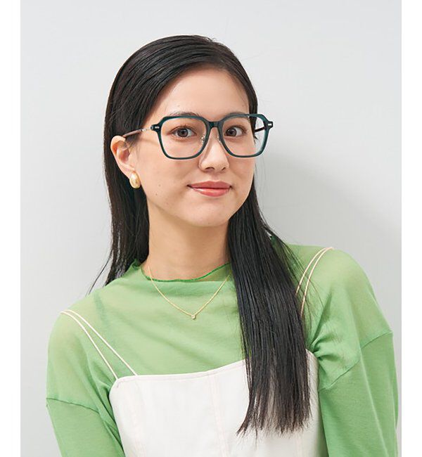  「ウェリントン型 メガネ TRAD TREND STYLE ビッグシェイプ 大きめメガネ  レンズ交換券付」|メガネ|