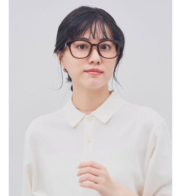  「Zoff｜メガネ｜黒縁フレーム 伊達・度付き｜FASHION レンズ交換券付」|メガネ|