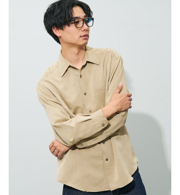  「ウェリントン型 メガネ | レザー調 ラバーテンプル 眼鏡 伊達メガネ 度付き CLASSIC レンズ交換券付」|メガネ|