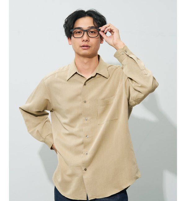  「ウェリントン型 メガネ | レザー調 ラバーテンプル 眼鏡 伊達メガネ 度付き CLASSIC レンズ交換券付」|メガネ|