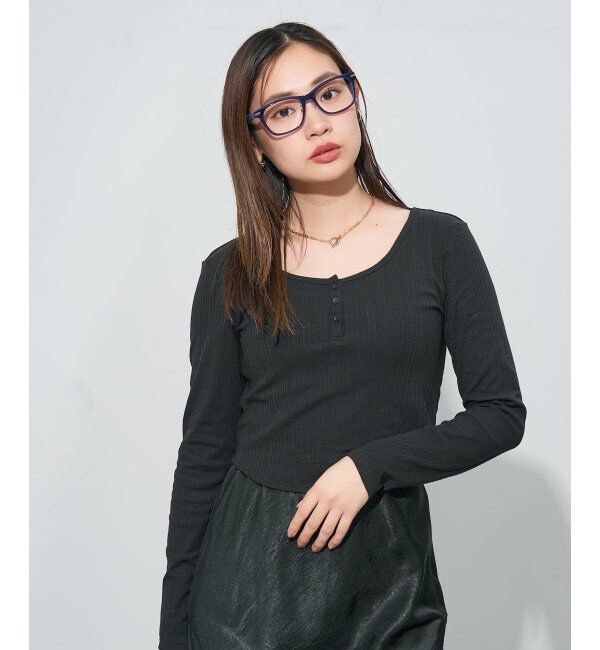  「ウェリントン型 メガネ | レザー調 ラバーテンプル 眼鏡 伊達メガネ 度付き CLASSIC レンズ交換券付」|メガネ|