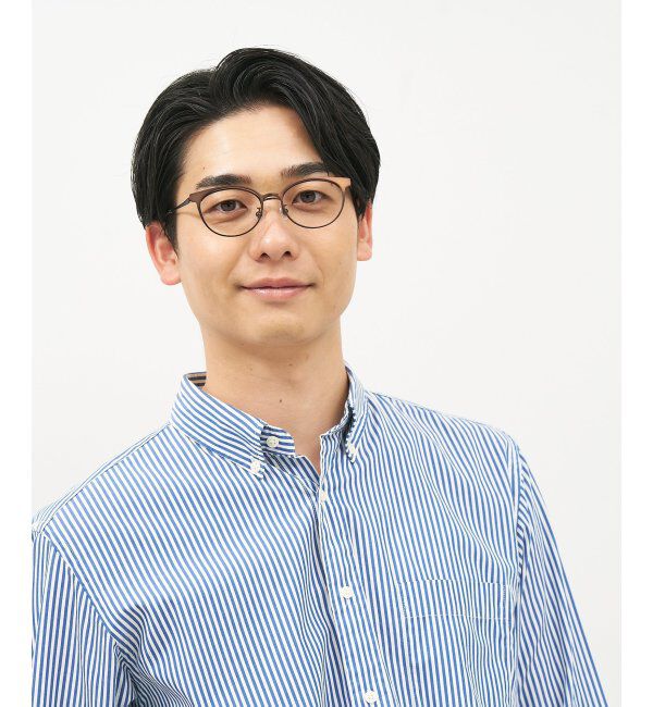  「ボストン型 跳ね上げ式メガネ | メガネの上から ズレ落ち防止 伊達メガネ ユニセックス レンズ交換券付」|メガネ|