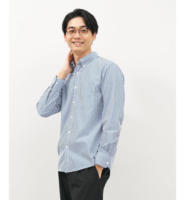  「ボストン型 跳ね上げ式メガネ | メガネの上から ズレ落ち防止 伊達メガネ ユニセックス レンズ交換券付」|メガネ|