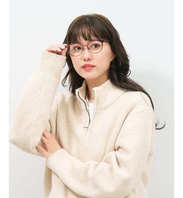  「ボストン型 跳ね上げ式メガネ | メガネの上から ズレ落ち防止 伊達メガネ ユニセックス レンズ交換券付」|メガネ|