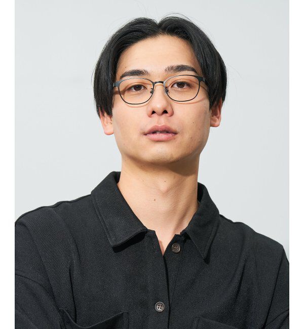  「ウェリントン型 メガネ | メタル 大人可愛い 伊達メガネ レディース レンズ交換券付」|メガネ|