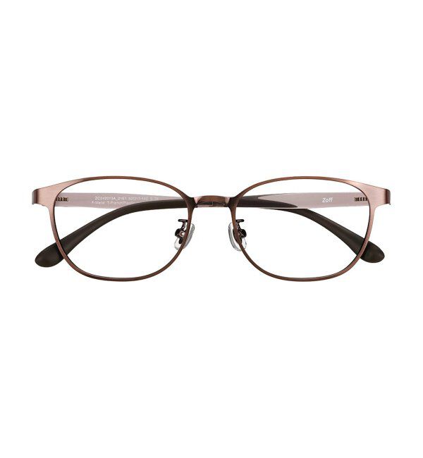  「ウェリントン型 メガネ | メタル 大人可愛い 伊達メガネ レディース レンズ交換券付」|メガネ|