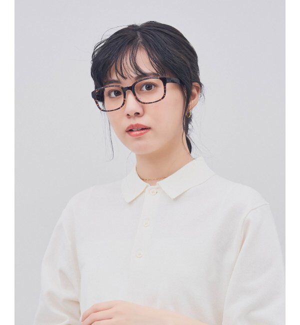  「ウェリントン型 メガネ 軽量 ズレ落ち防止 鼻パッド ユニセックス 伊達メガネ レンズ交換券付」|メガネ|