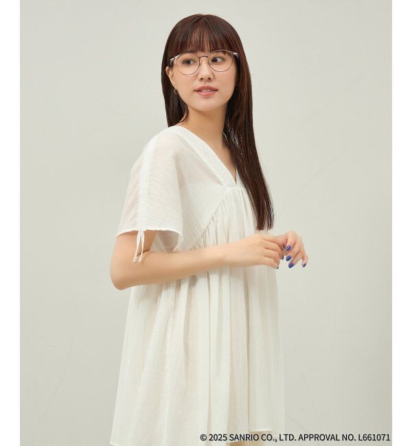  「Zoff｜はぴだんぶい 【タキシードサム モデル】メガネ｜伊達・度付きメガネ｜グッズ   レンズ交換券付」|メガネ|